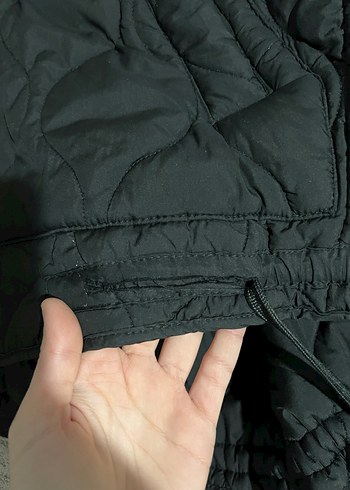 siyah mont - Görsel 9