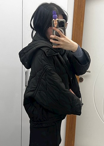 siyah mont - Görsel 3