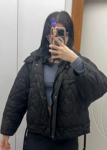 siyah mont - Görsel 7