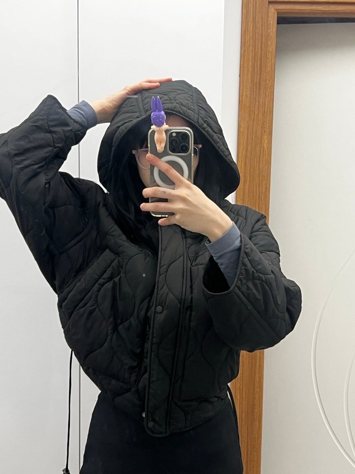 siyah mont - Görsel 4