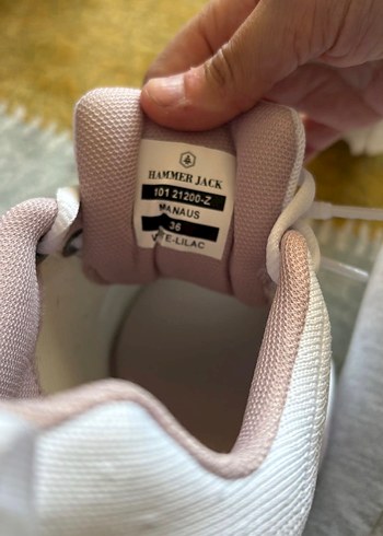 Hammer Jack Manaus Kadın Beyaz Spor Ayakkabı - Görsel 5