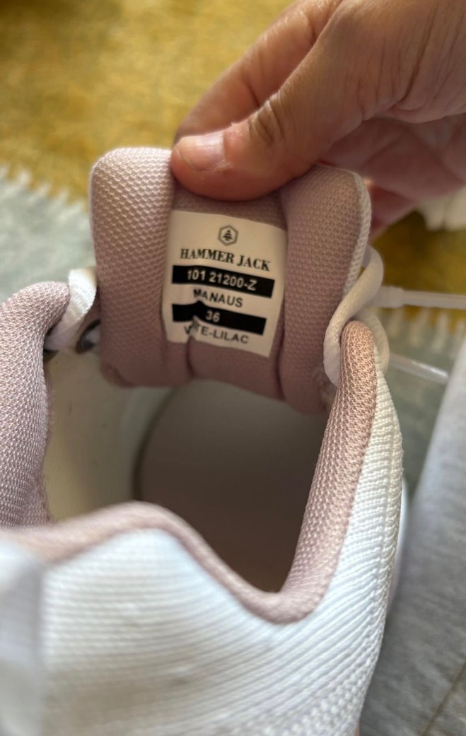 Hammer Jack Manaus Kadın Beyaz Spor Ayakkabı - Görsel 5