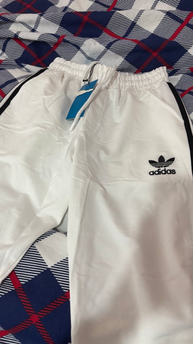 Beyaz Adidas Outdoor Eşofman Altı - Görsel 4