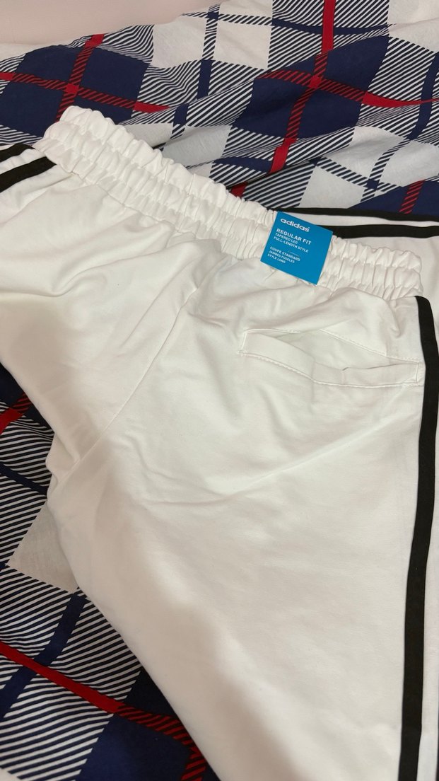 Beyaz Adidas Outdoor Eşofman Altı - Görsel 3