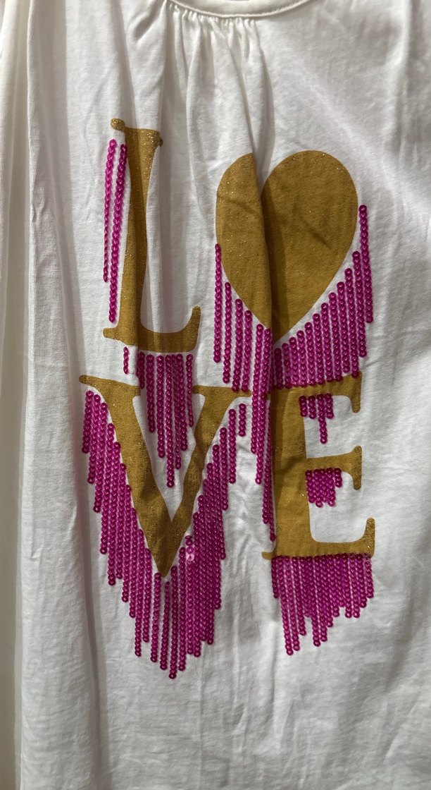 Kız Çocuk Beyaz Dantel Detaylı Askısız Tişört - Görsel 4