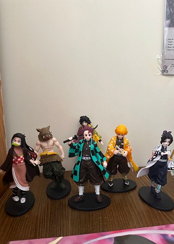 Demon Slayer 6lı anime figür set