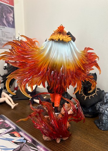  Beden Demon Slayer Kyjur Rengoku figürü