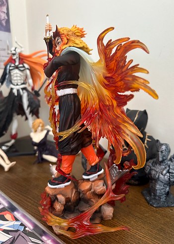  Beden Renk Demon Slayer Kyjur Rengoku figürü