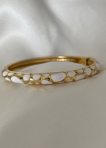 Accessorize  Mineli Beyaz Detayli Zarif Bileklik