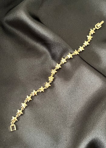 Accessorize  Yildizli Altin Zincir Bileklik
