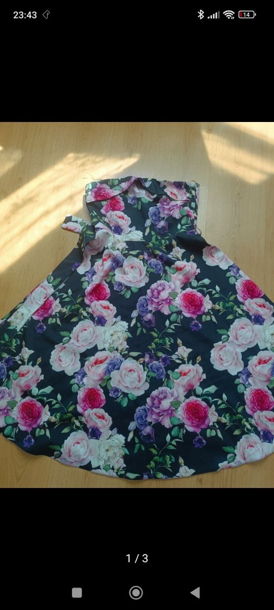 elbise çiçek desenl - Görsel 2