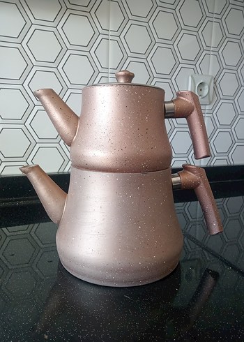 Pembe Granit Çaydanlık