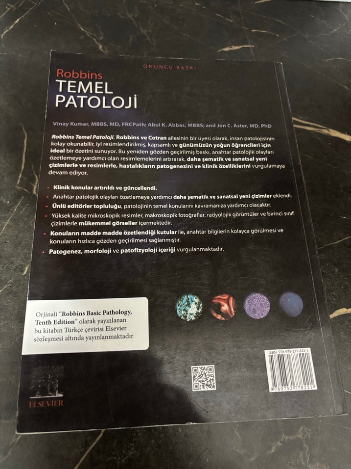 Robbins Temel Patoloji Kitabı - 10. Baskı - Görsel 2