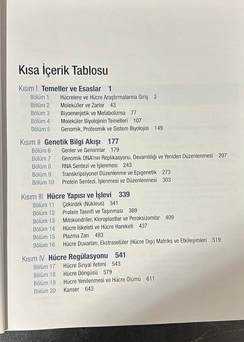 Hücre Moleküler Yaklaşım - 8. Baskı - Görsel 3