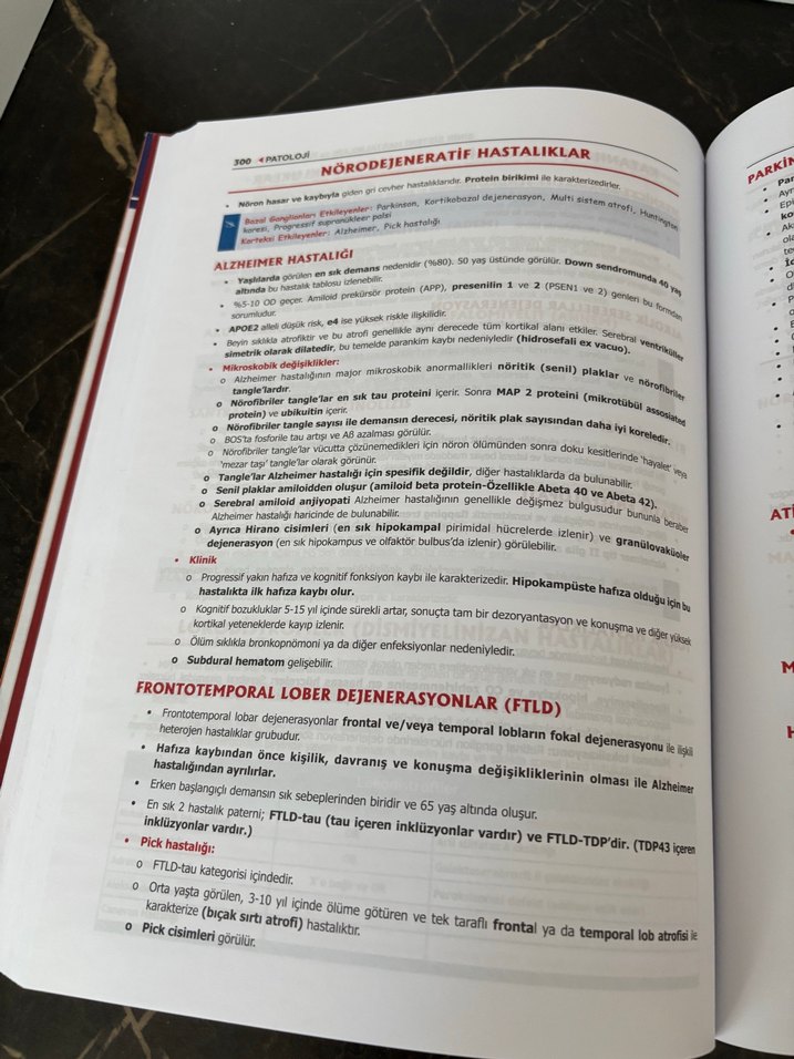 TUSDATA Patoloji 4. Baskı - Görsel 5