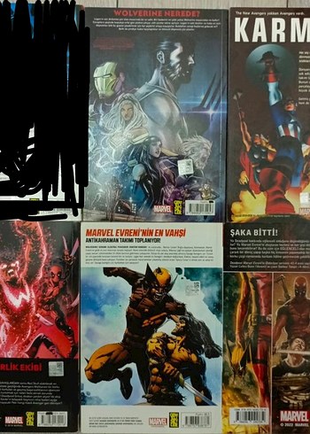 MARVEL ÇİZGİ ROMAN LOTU  AVENGERS / WOLVERINE / DEADPOOL - Görsel 3