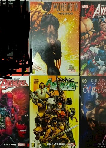MARVEL ÇİZGİ ROMAN LOTU  AVENGERS / WOLVERINE / DEADPOOL - Görsel 2