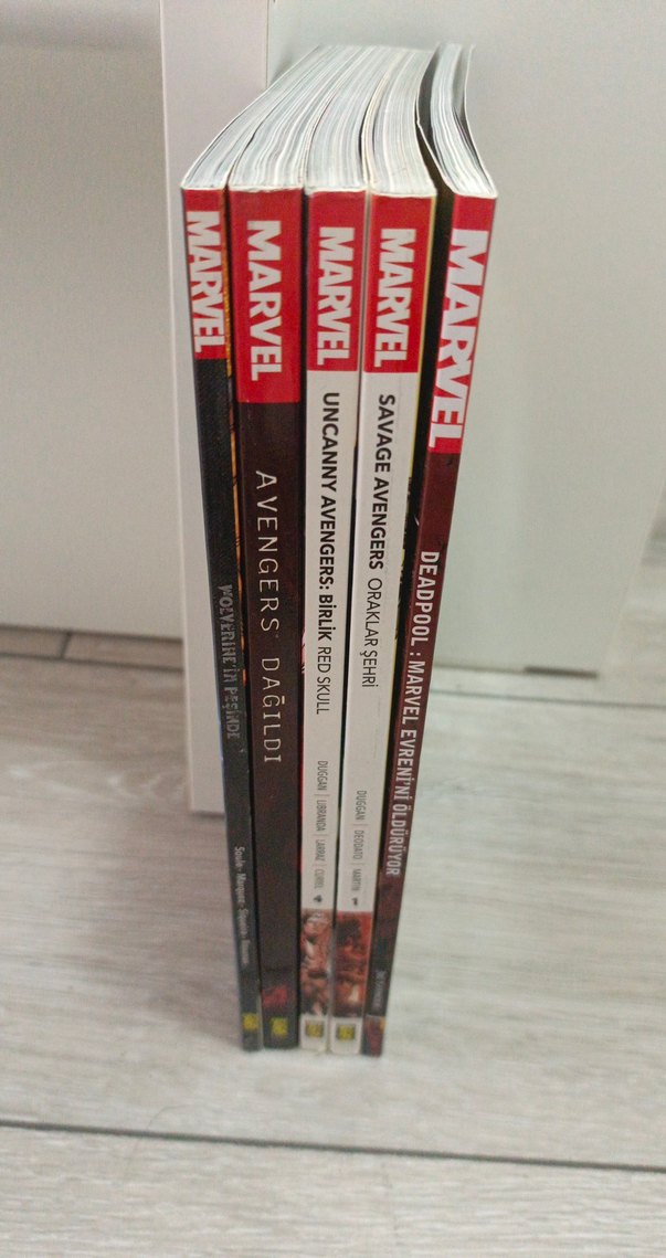 MARVEL ÇİZGİ ROMAN LOTU  AVENGERS / WOLVERINE / DEADPOOL - Görsel 4