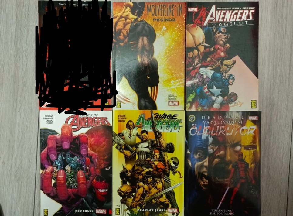 MARVEL ÇİZGİ ROMAN LOTU  AVENGERS / WOLVERINE / DEADPOOL - Görsel 2