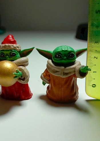 Minik Grogu figürleri - Görsel 5