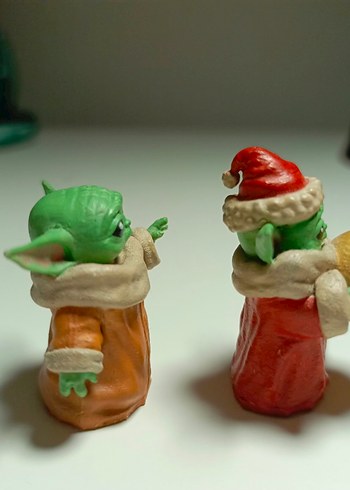 Minik Grogu figürleri - Görsel 4