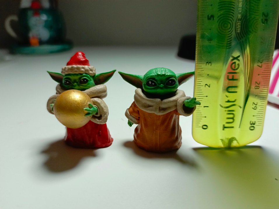 Minik Grogu figürleri - Görsel 5