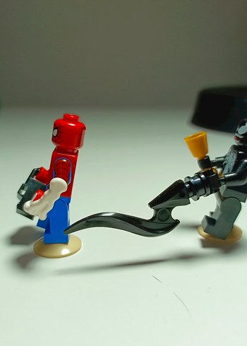 Orijinal LEGO Minifigürler - Siderman , Venom - Görsel 4