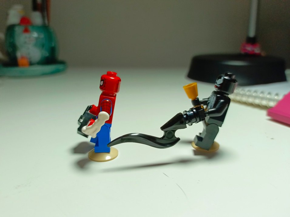 Orijinal LEGO Minifigürler - Siderman , Venom - Görsel 4