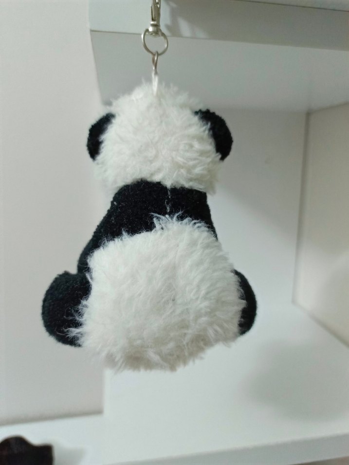 Peluş panda anahtarlik - Görsel 3
