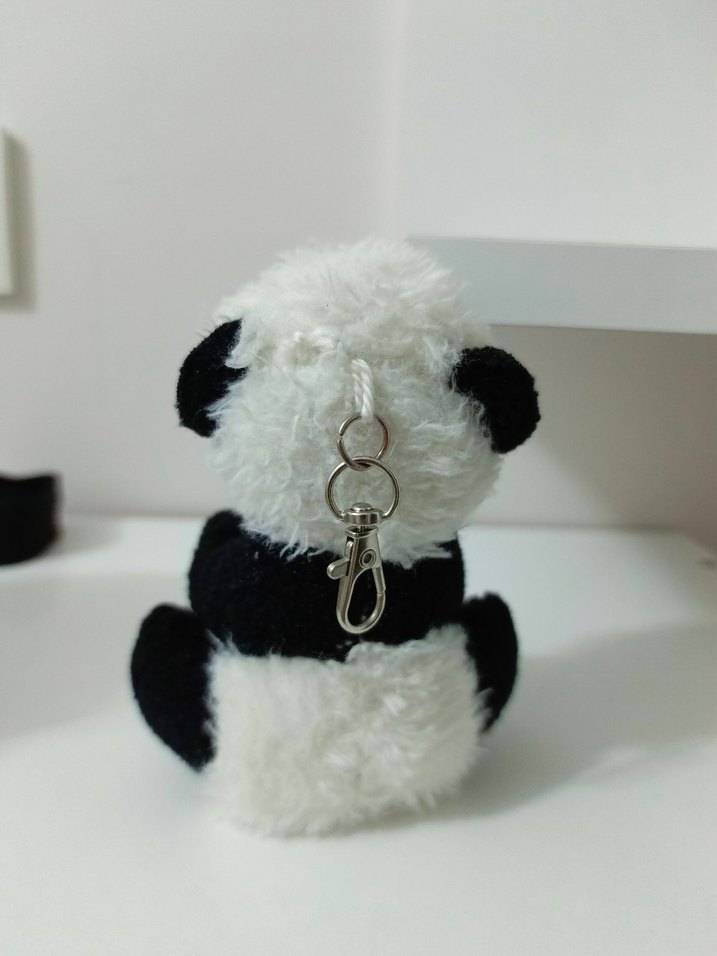 Peluş panda anahtarlik - Görsel 5