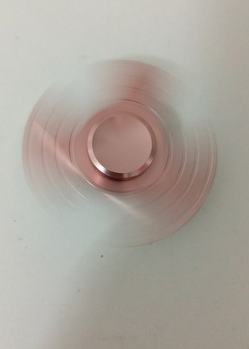 Parlak Metal Üç Kollu Spinner - Görsel 4