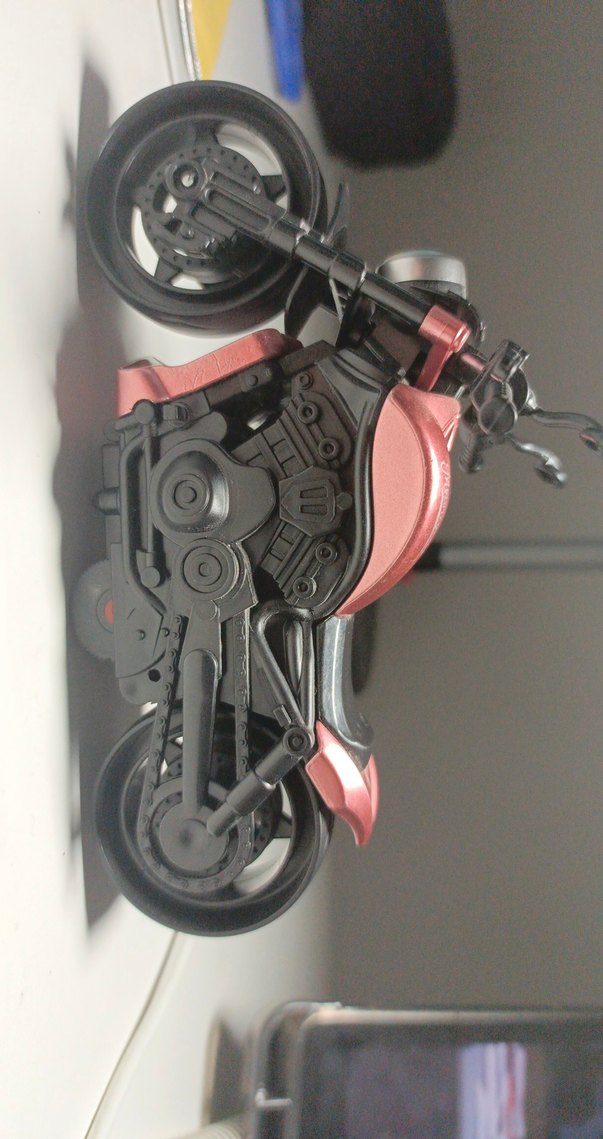 Chopper Motor Figürü / Oyuncak  Detaylı Model - Görsel 5