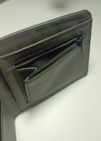 BERSHKA Kahverengi Deri Erkek Cüzdan - Görsel 7