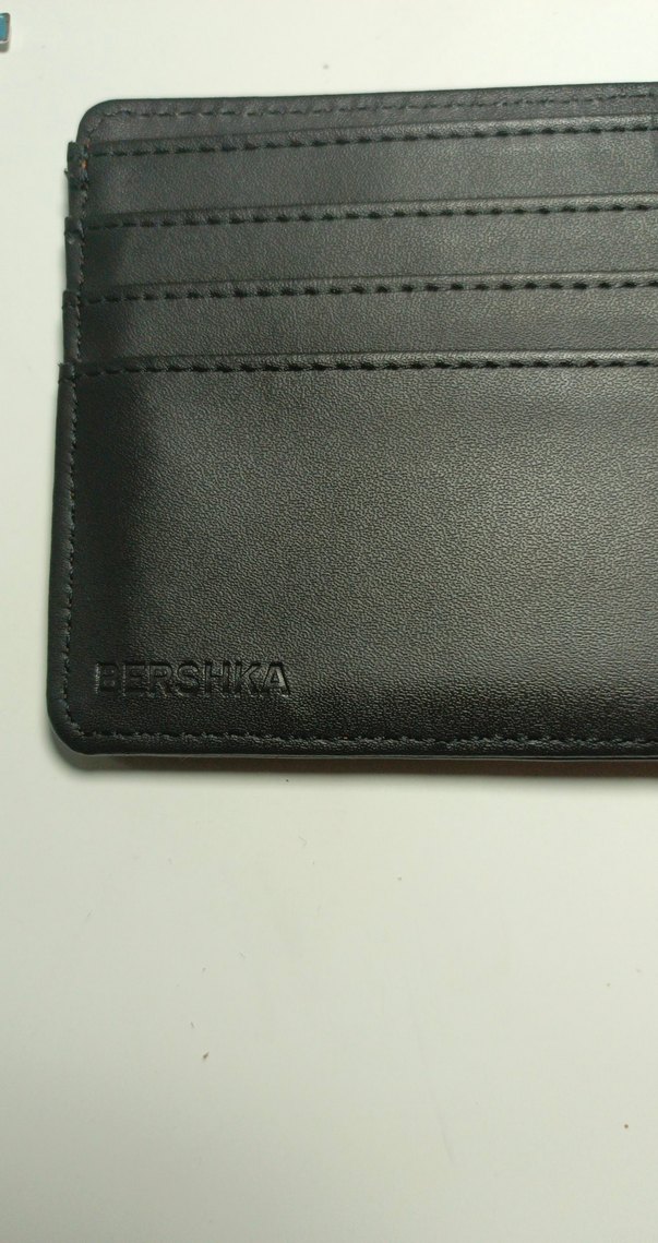 BERSHKA Kahverengi Deri Erkek Cüzdan - Görsel 4