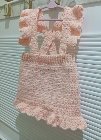 EL Örgüsü Salopet  - Görsel 2