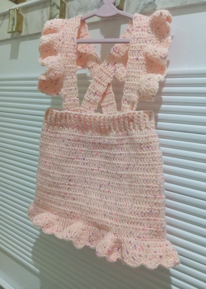 EL Örgüsü Salopet  - Görsel 2