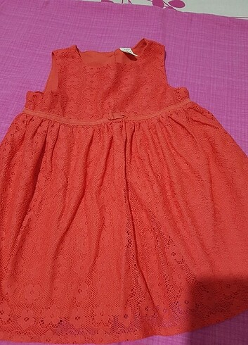 9-12 Ay Beden Kız bebek elbise