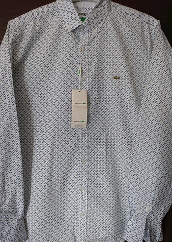 Lacoste Baskılı Uzun Kollu Erkek Gömlek