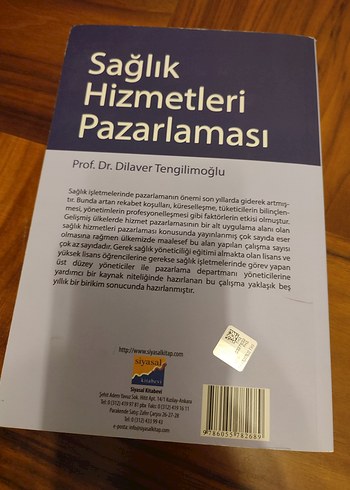 Sağlık Hizmetleri Pazarlaması Kitabı
