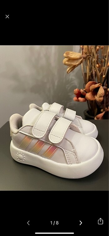 Adidas court grand bebek ayakkabı
