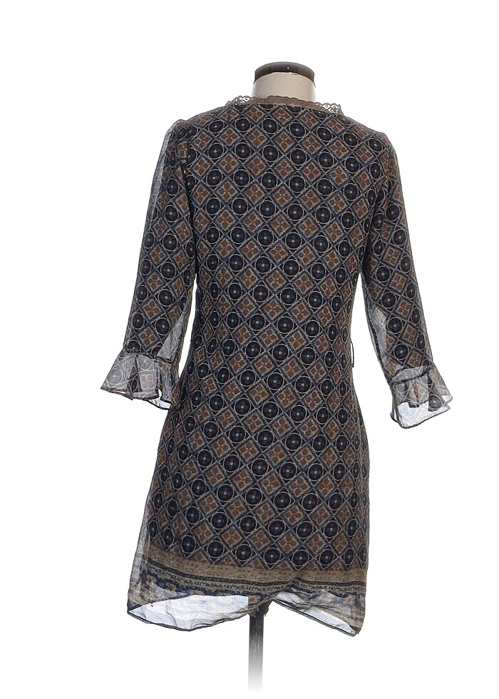 Vintage Love Mini Elbise %70 İndirimli. - Görsel 3