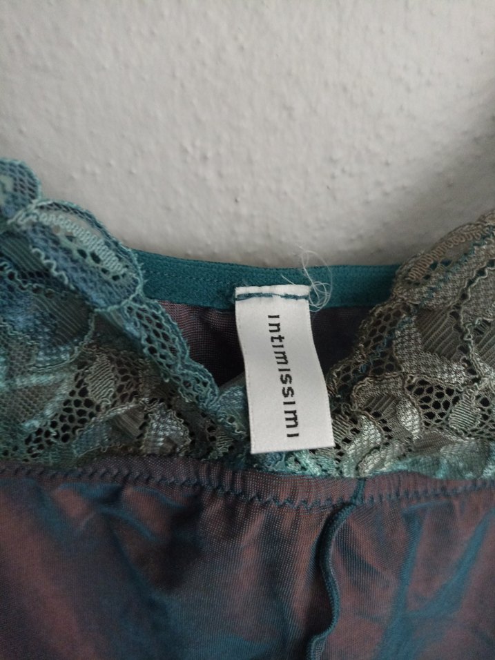 Bohem Tarzı Kahverengi Askılı babydool - Görsel 4