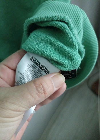 Yeşil Sweatshirt Uzun Kollu - Görsel 5