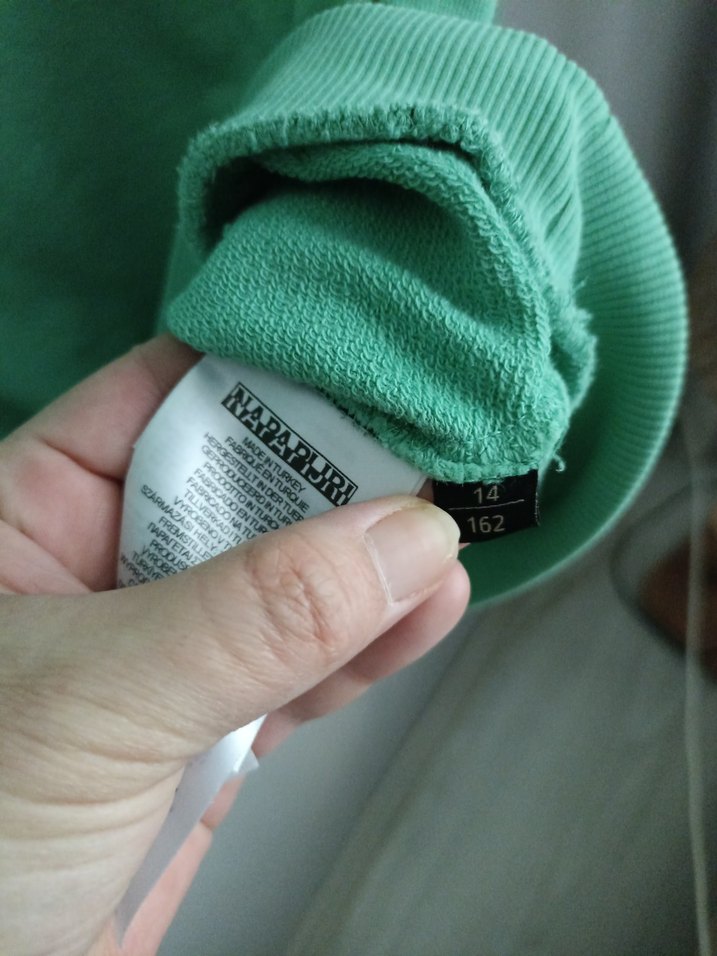 Yeşil Sweatshirt Uzun Kollu - Görsel 5