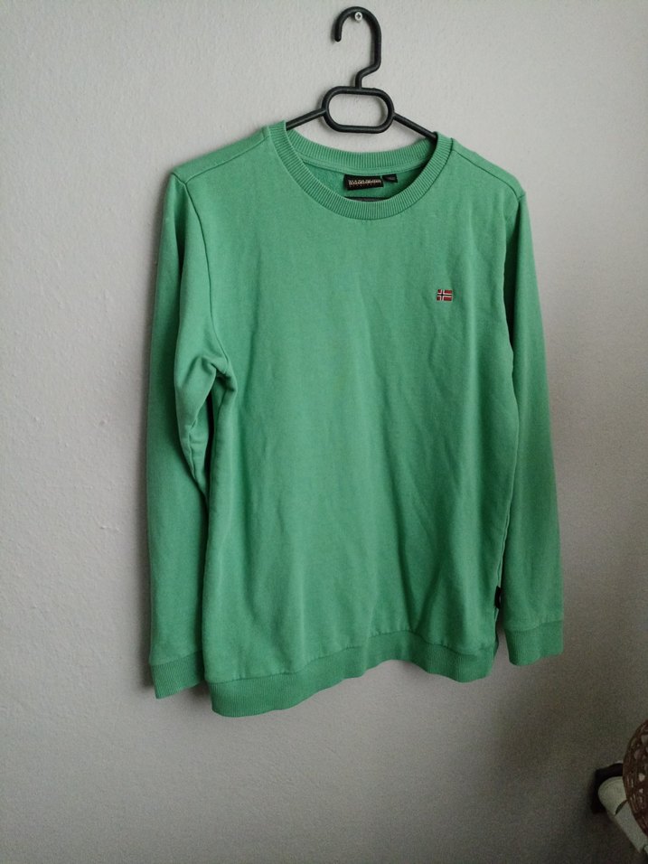 Yeşil Sweatshirt Uzun Kollu - Görsel 4