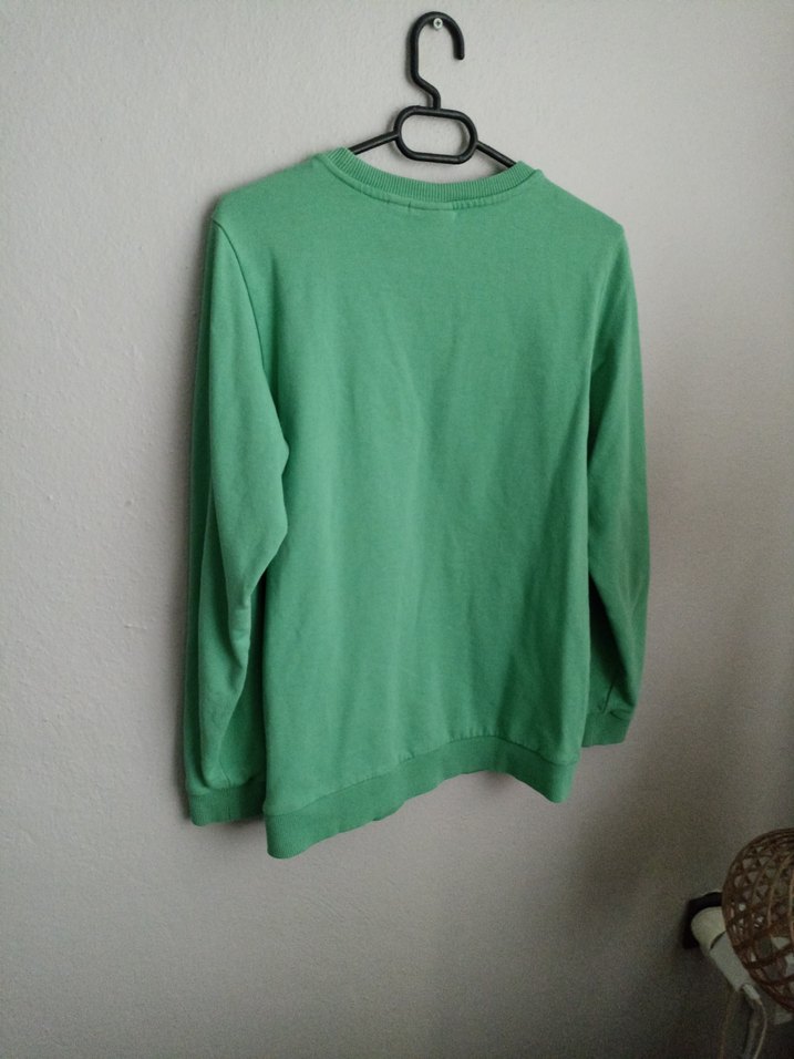 Yeşil Sweatshirt Uzun Kollu - Görsel 2