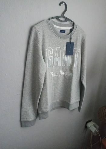 GANT Gri Sweatshirt - Görsel 7