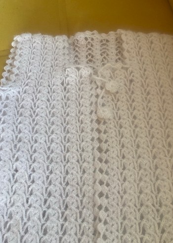 El örgüsü gelin yeleği - Görsel 3