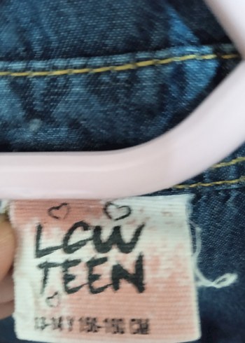 Düğmeli Mavi Denim Kadın Gömlek - Görsel 3