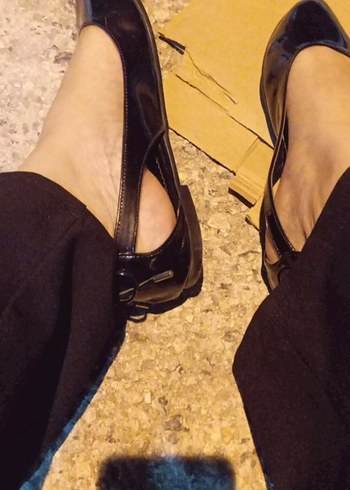 Polaris Siyah Tokalı Stiletto Topuklu Kadın Ayakkabı